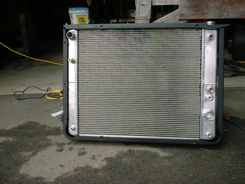 Where can a motorhome radiator be purchased?